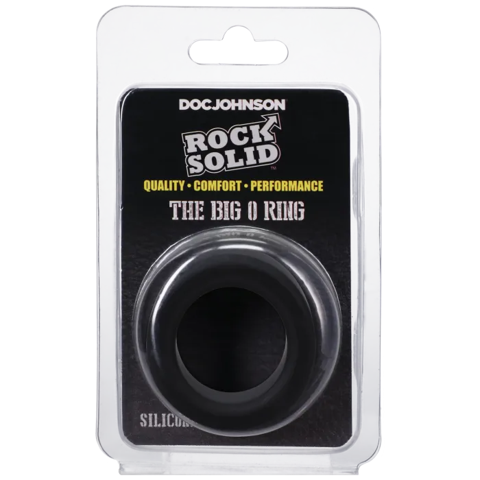The Classics Rock Solid The Big O cockring Zwart
