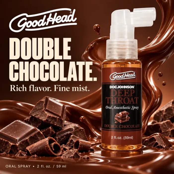 The Classics GoodHead Deep Throat Spray chocola 59 ml