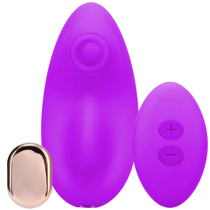 In A Bag Magnetic Panty Vibe vibrator paars met afstandsbediening