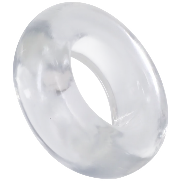 ROCK SOLID The Donut 4X cockring transparant 30 mm