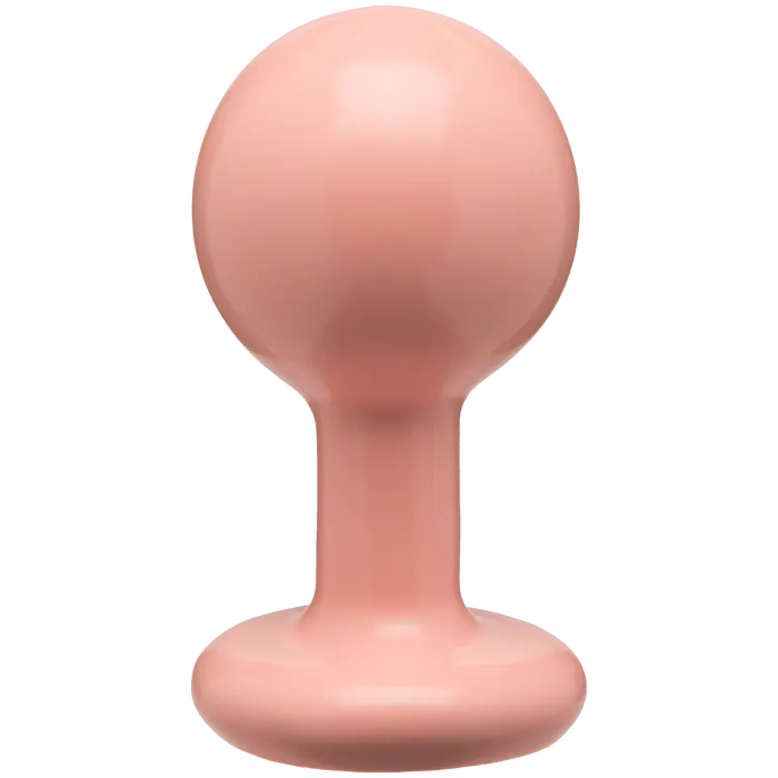 The Classics Classic Round Butt Plug anaalset 3 stuks Cream
