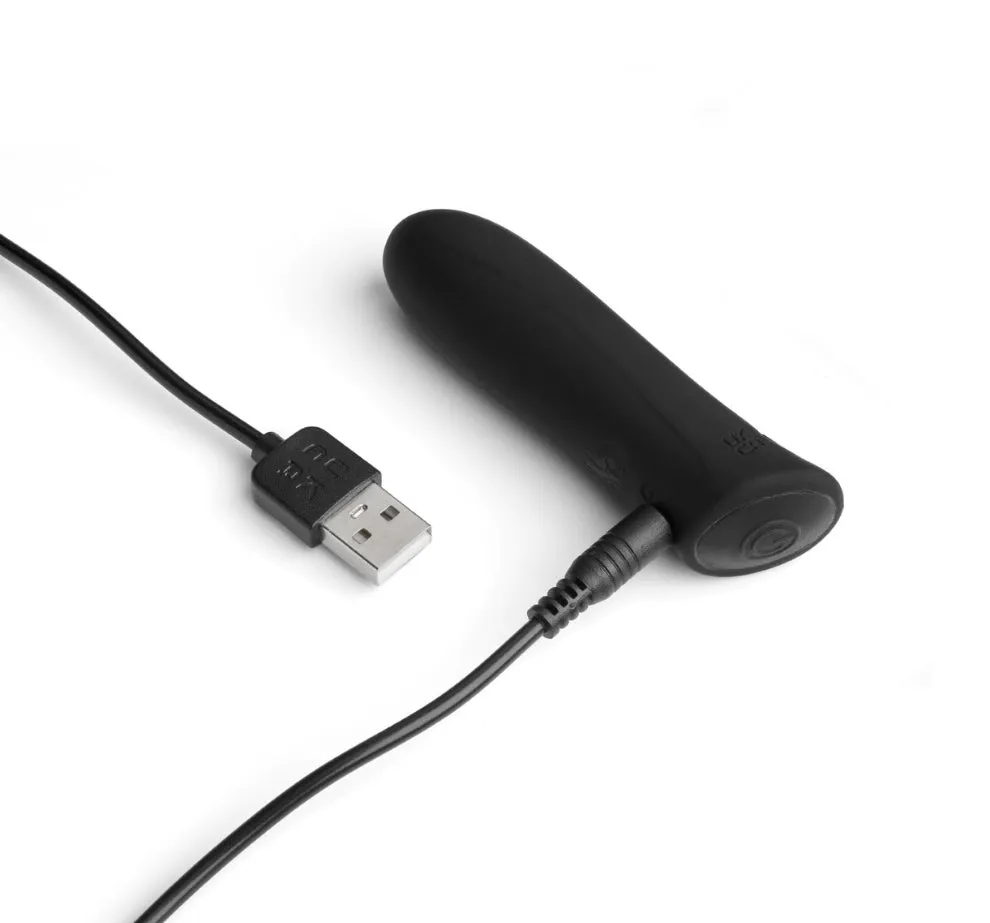 So Divine Wonder bullet vibrator zwart oplaadbaar