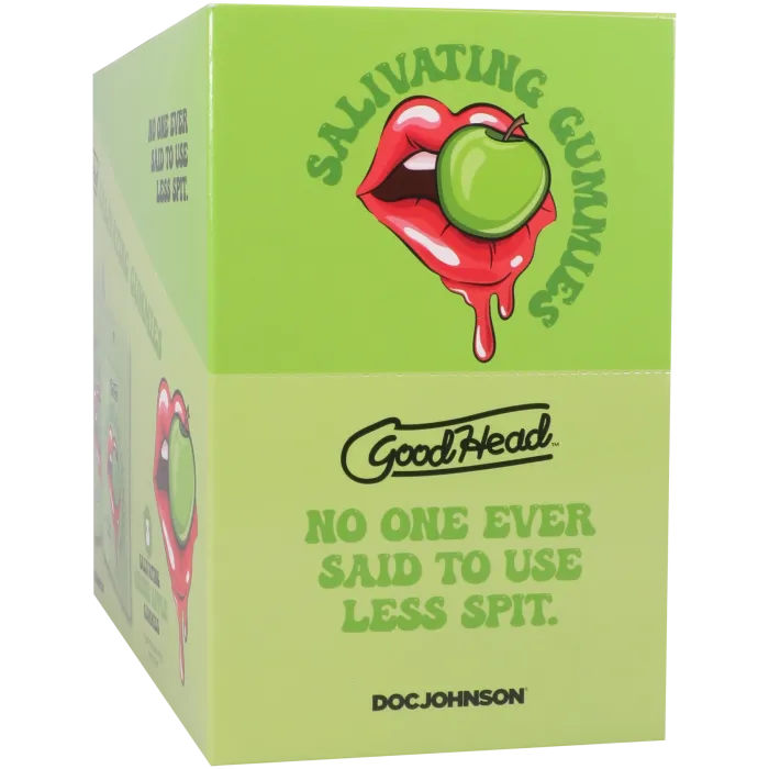 GoodHead Salivating Enhancers Green Apple gummies 1 stuk
