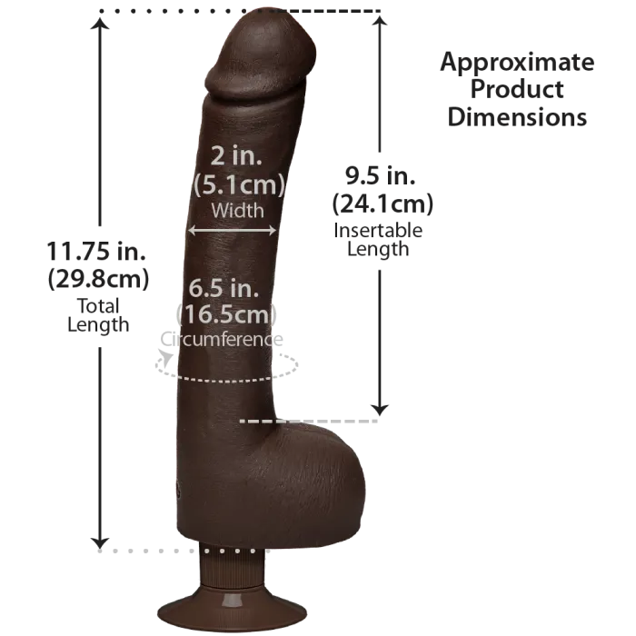 The Classics Signature Cocks Safaree Samuels dildo 12 inch trillend
