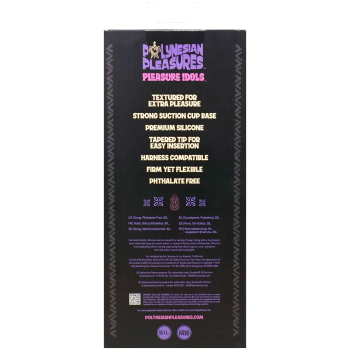 The Classics Pleasure Idols Uhane Ino dildo paars siliconen