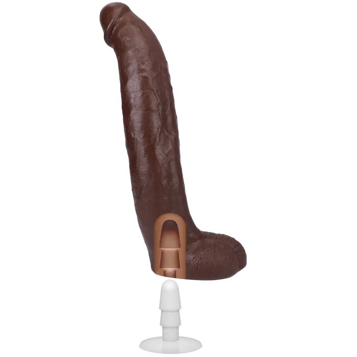 The Classics Brickzilla 13 inch ULTRASKYN dildo met zuignap