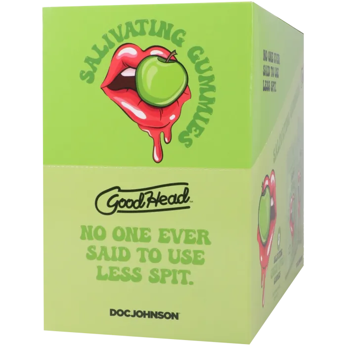 GoodHead Salivating Enhancers Green Apple gummies 1 stuk