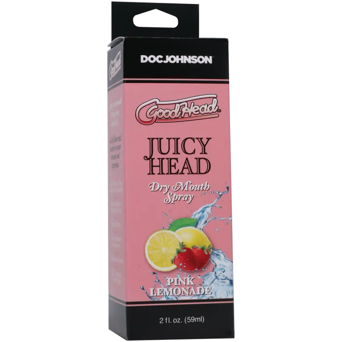 GoodHead Juicy Head Droge Mond Spray Pink Lemonade 59 ml fris