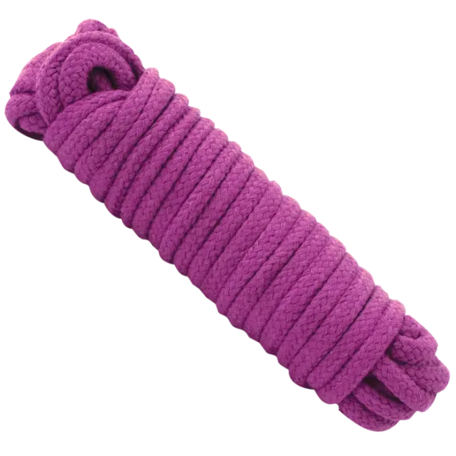 Japanese Style Bondage Rope bondagetouw katoen paars 10 meter