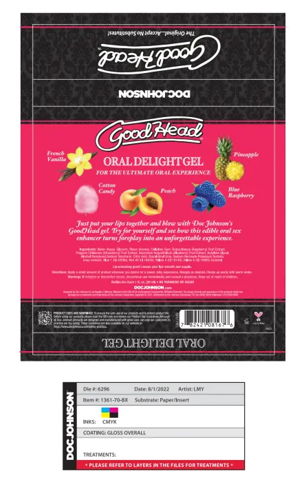 The Classics GoodHead Oral Delight orale gel 5-pack