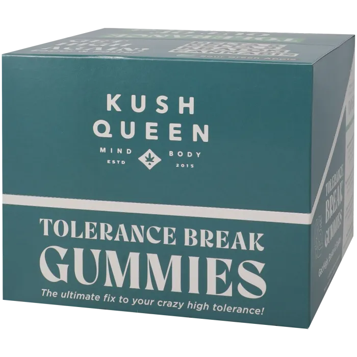 The Classics Kush Queen Tolerance Break gummies apple