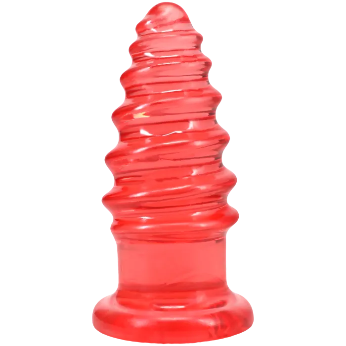 The Classics Crystal Jellies Anal Twist anale dildo 7 inch clear