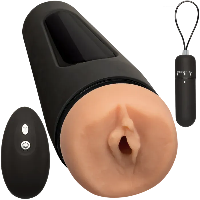 The Classics Main Squeeze Vibro ULTRASKYN masturbator vibrerend