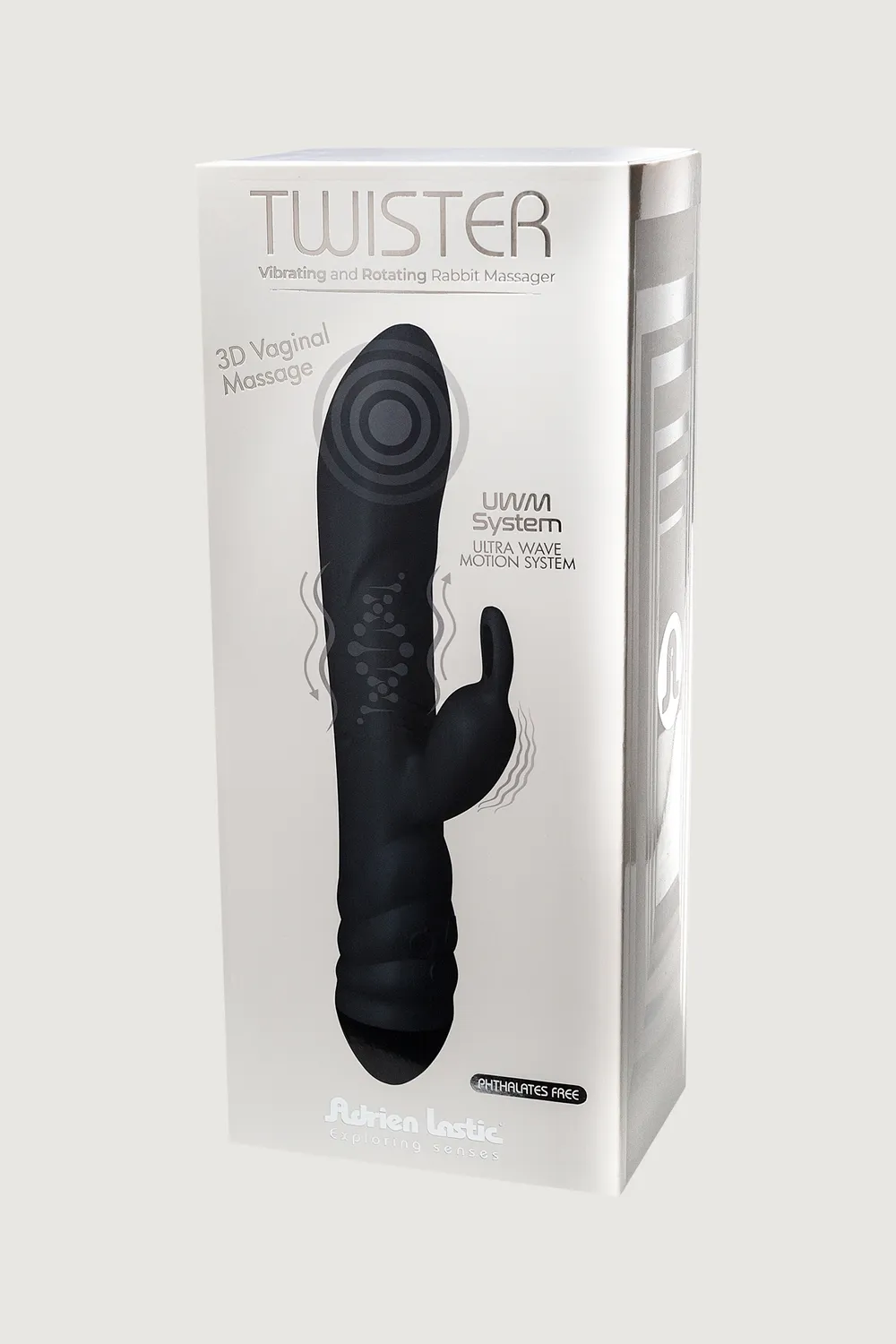 Adrien Lastic Twister 3D vibrator roterend