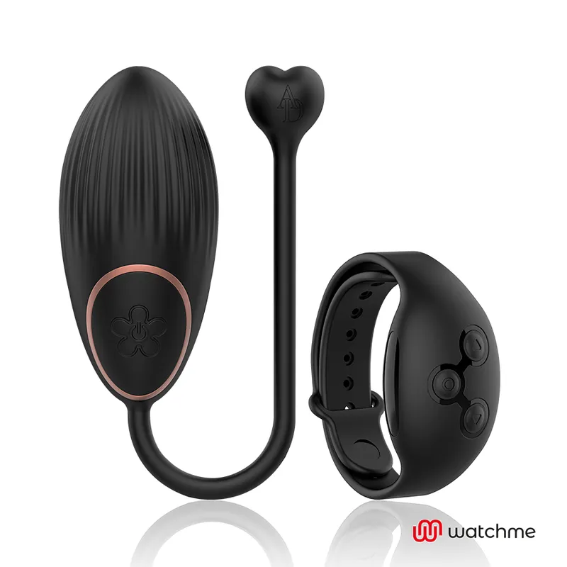 Anne's Desire WatchMe Huevo vibratie-ei zwart afstandsbediening