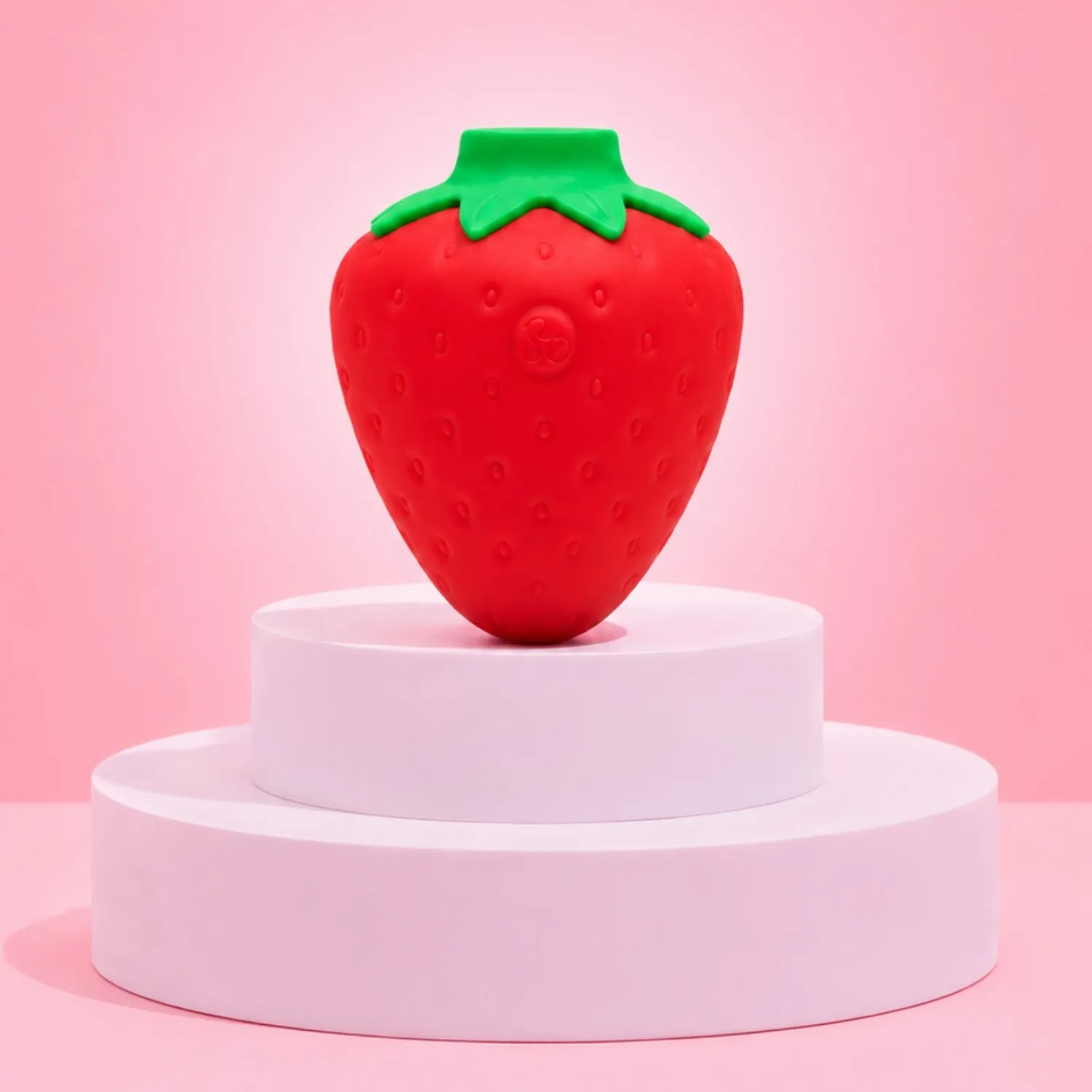 So Divine Strawgasm aardbei luchtdruk vibrator