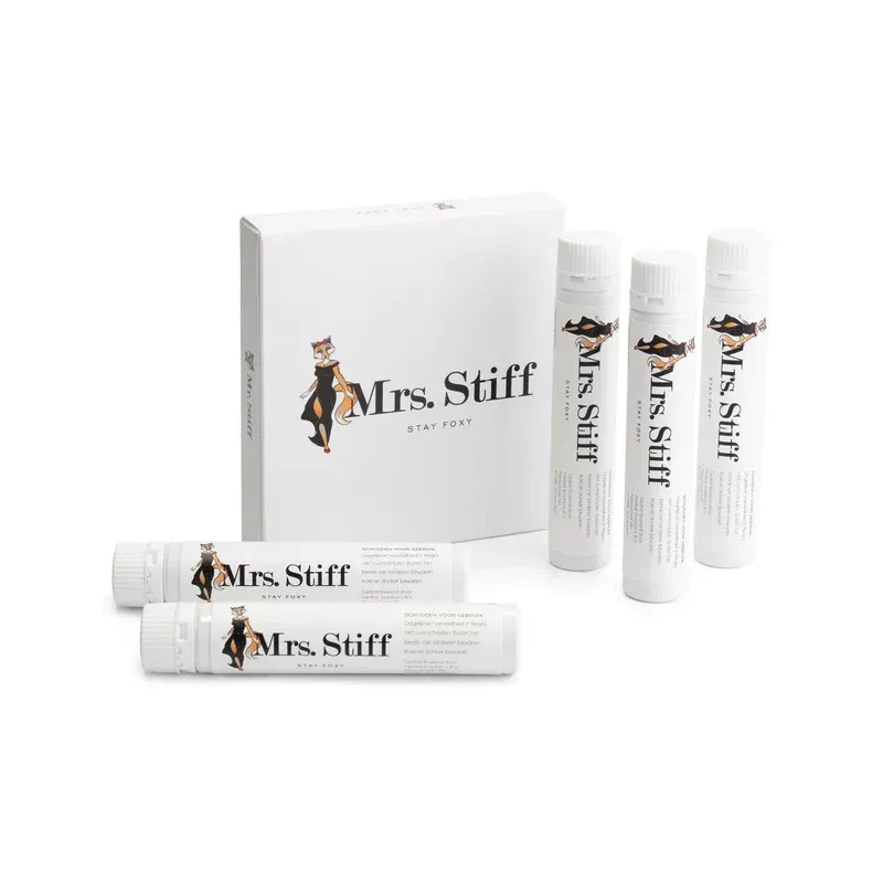 Mrs Stiff Libido Booster vrouwen lustshots natuurlijk 5 stuks
