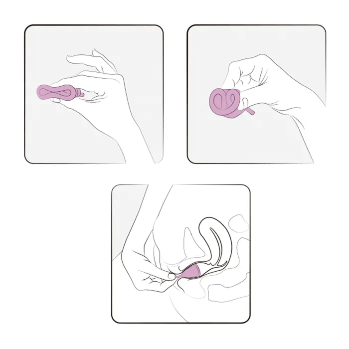 Femintimate Eve menstruatiecup L roze silicone
