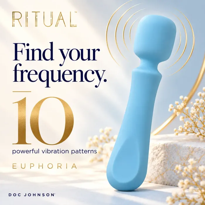 The Classics Ritual Euphoria Wand Vibrator 10 standen