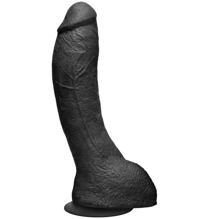 Merci Perfect P-Spot dildo 24cm zwart ULTRASKYN zuignap