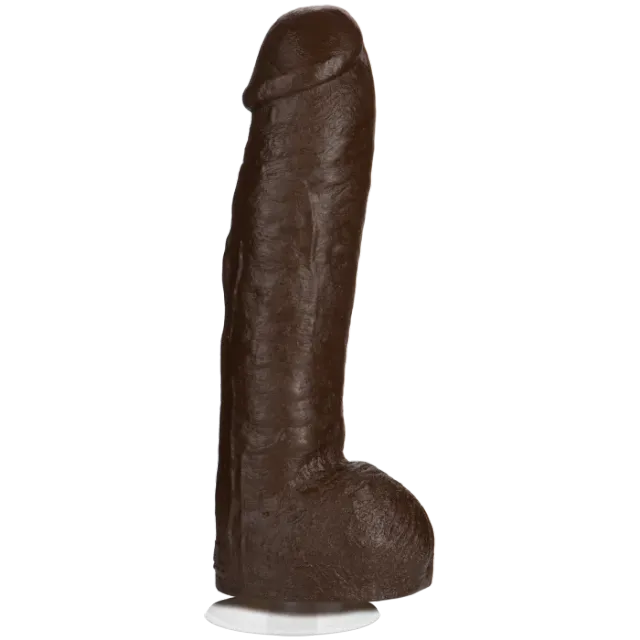 The Classics Signature Cocks Bam dildo 13 inch Chocolate