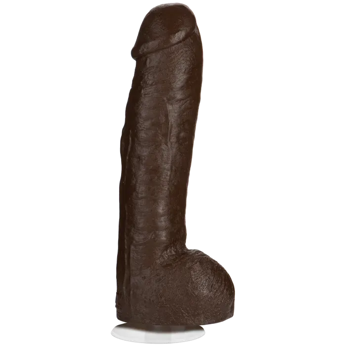 The Classics Signature Cocks Bam dildo 13 inch Chocolate