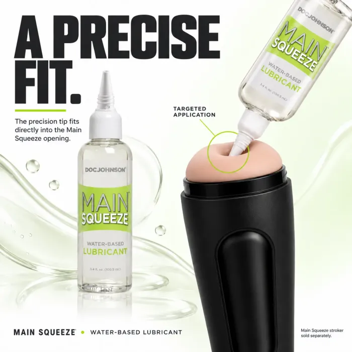 Main Squeeze glijmiddel op waterbasis 100 ml zonder parfum