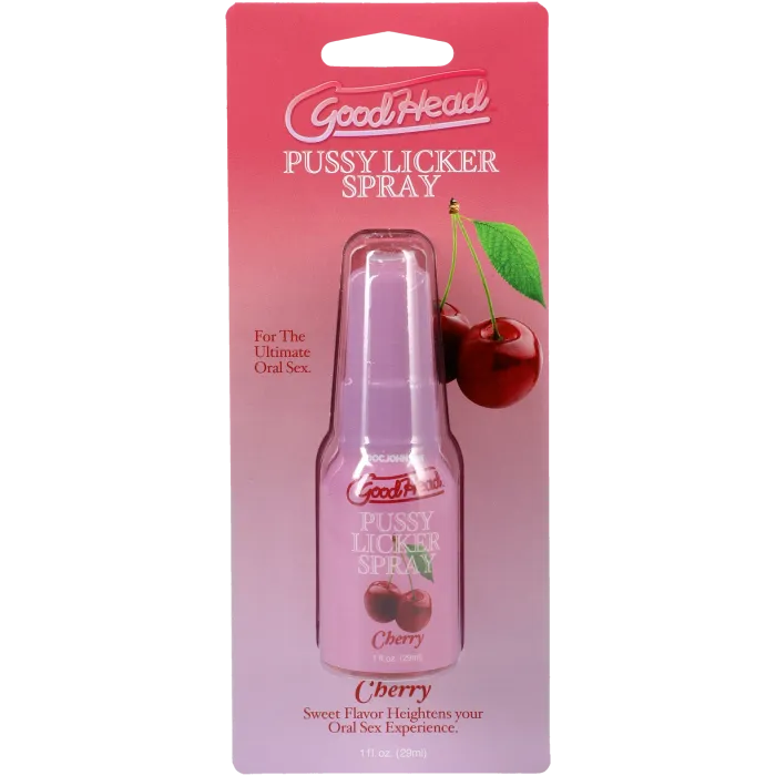 The Classics GoodHead Pussy Licker orale spray cherry 29 ml vegan