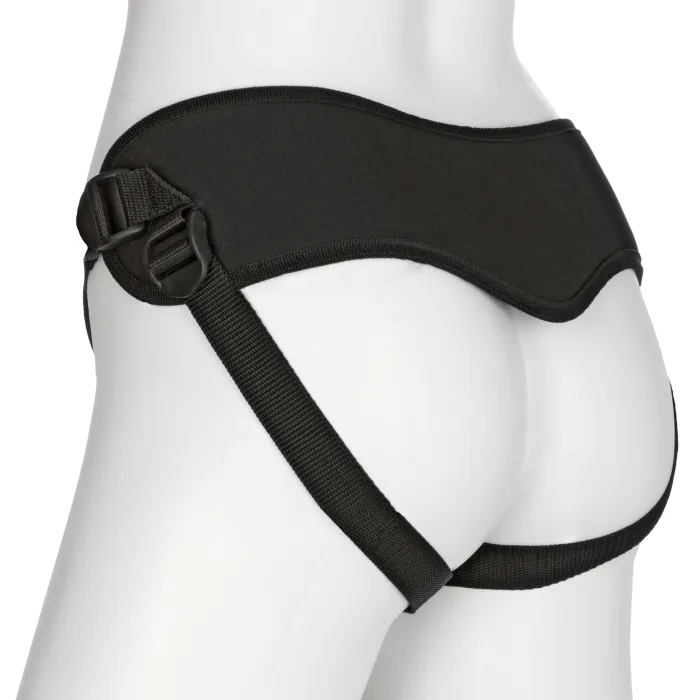 The Classics Vac-U-Lock Supreme Harnas met plug zwart