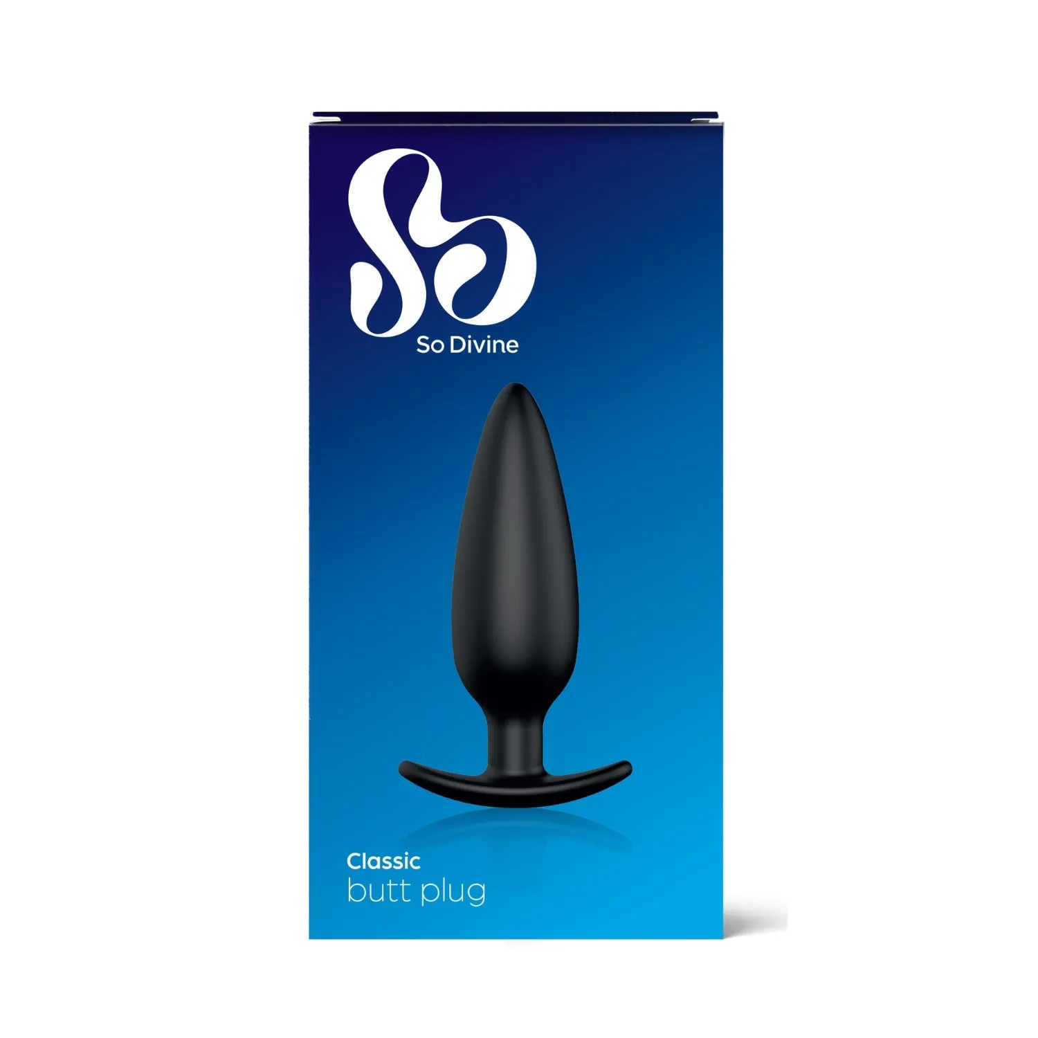 So Divine Classic Siliconen buttplug anaal