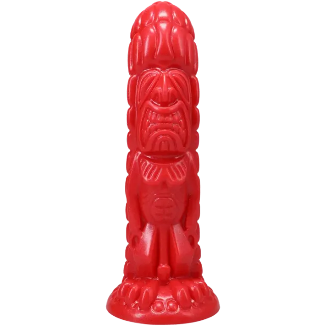 The Classics Pleasure Idols Ula Make Fire Idol dildo rood siliconen