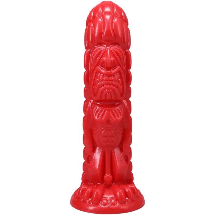 The Classics Pleasure Idols Ula Make Fire Idol dildo rood siliconen