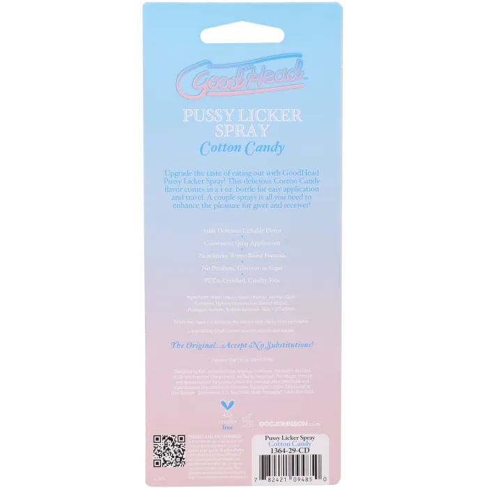 The Classics GoodHead Pussy Licker Spray cotton candy 29 ml