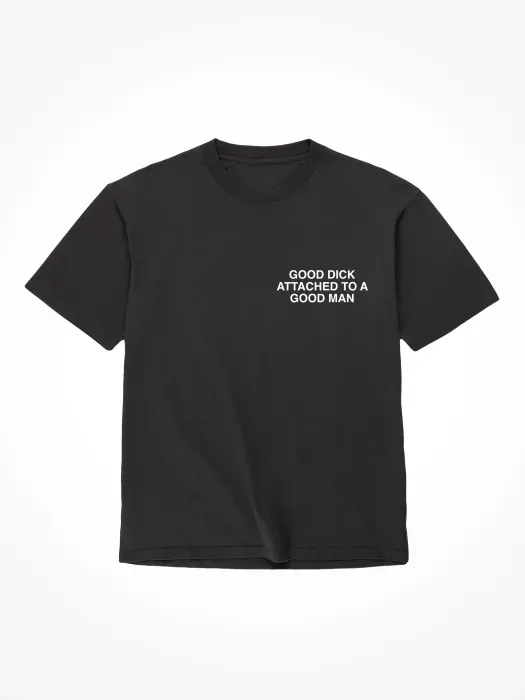 The Classics Assholes Live Forever Good Dick Attached To A Good Man T-shirt Small zwart
