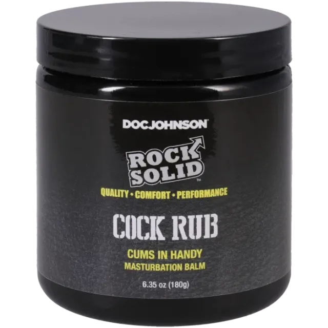 The Classics Rock Solid Cock Rub masturbatiebalsem 180 g