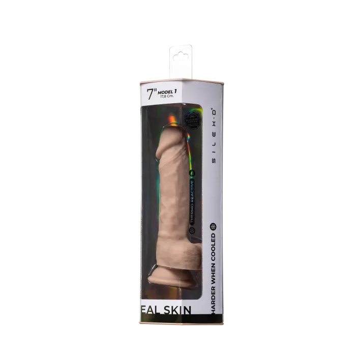 SILEX-D Real Skin Model 1 dildo 7 inch siliconen