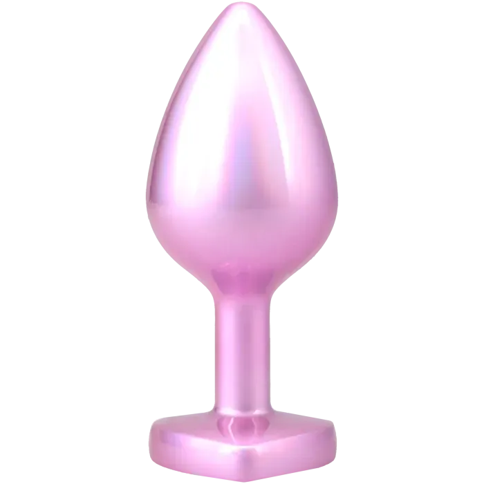 The Classics Booty Bling buttplug medium metaal roze