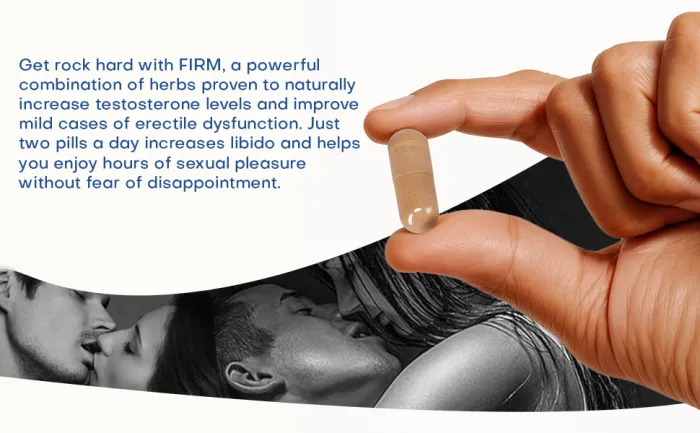 Intimate Enhancements Firm capsules 60 vegan erectie