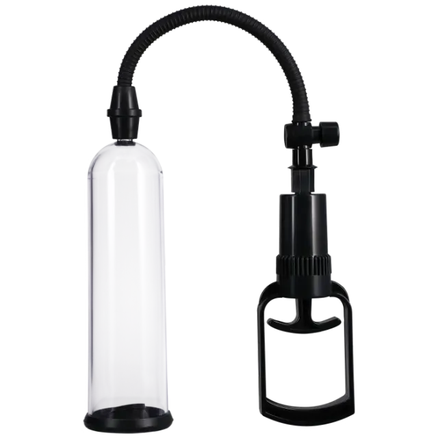 The Classics Rock Solid Penis Pumping Kit penispomp met 4 sleeves