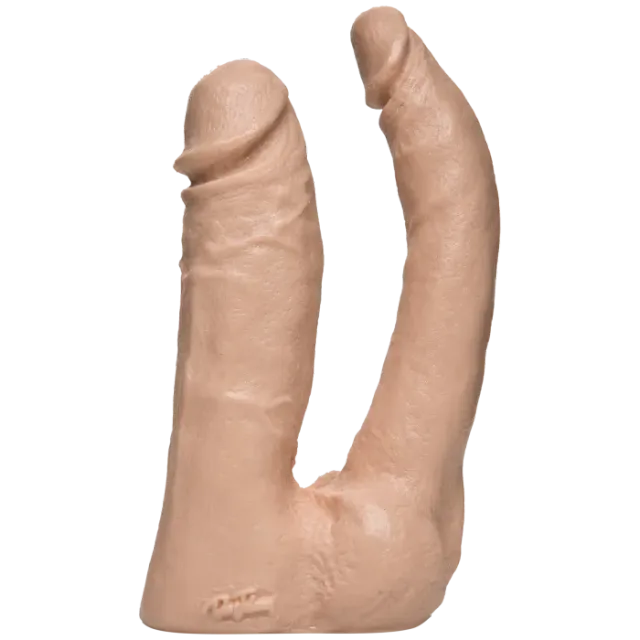 The Naturals Double Penetrator Dildo Crème dubbel genot
