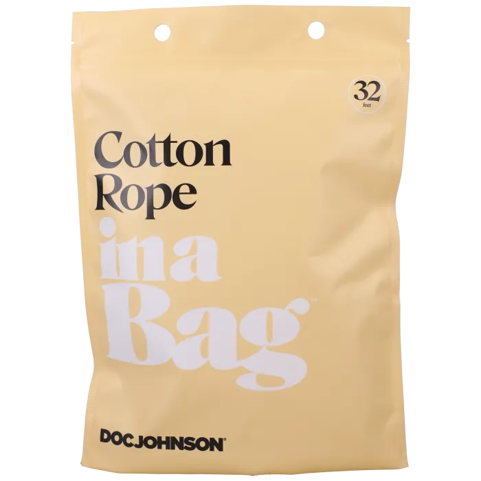 The Classics In A Bag katoenen bondage touw zwart 10 m