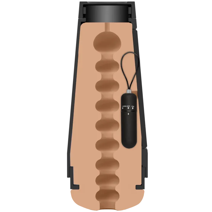 The Classics Main Squeeze Vibro ULTRASKYN masturbator vibrerend