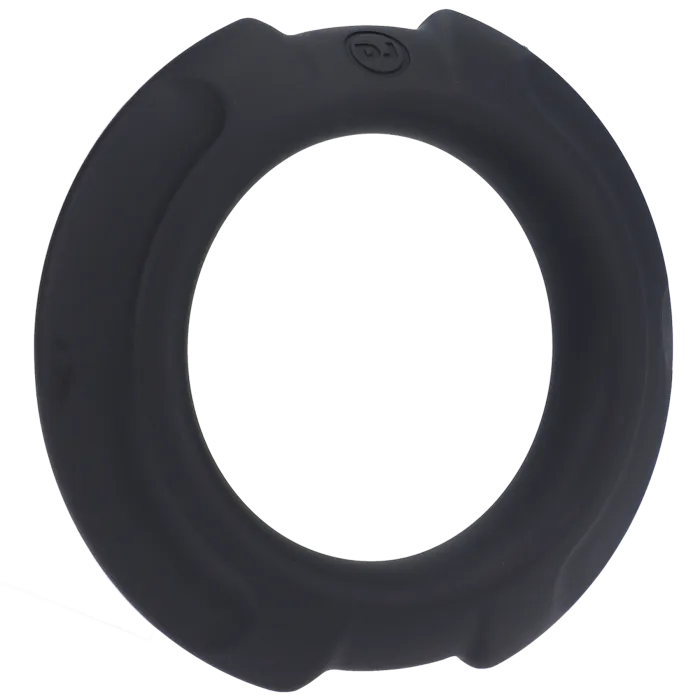 The Classics OptiMALE FlexiSteel cockring 43mm zwart silicone