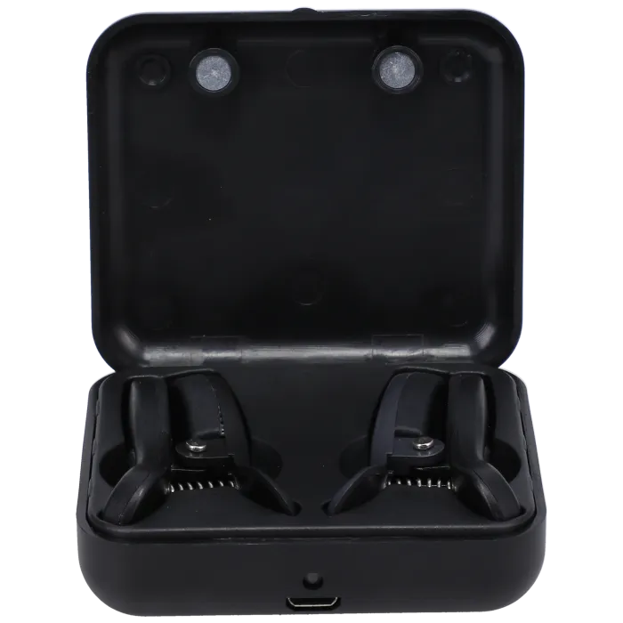 Merci Vibro Grippers vibrerende tepelklemmen met oplaadcase zwart
