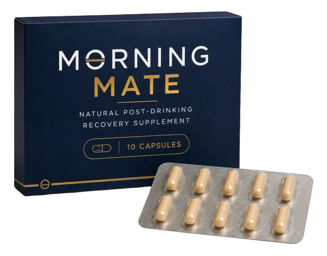 Mrs Stiff Morning Mate herstelsupplement 10 capsules cafeïnevrij