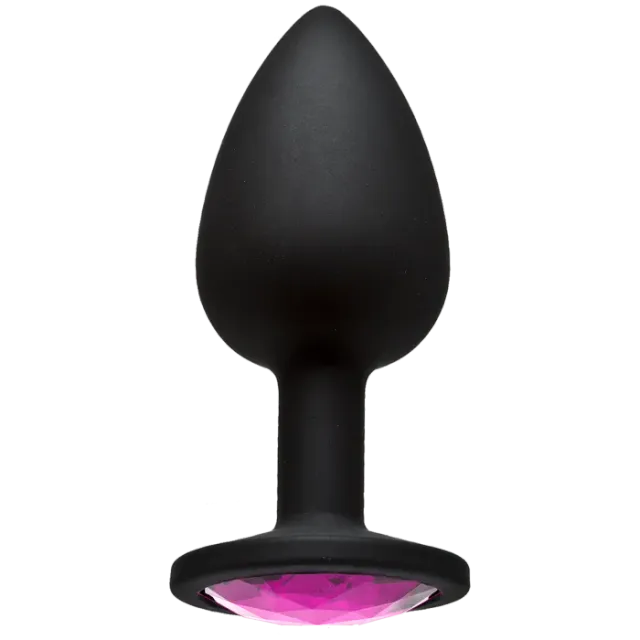 The Classics Booty Bling buttplug Small Pink silicone