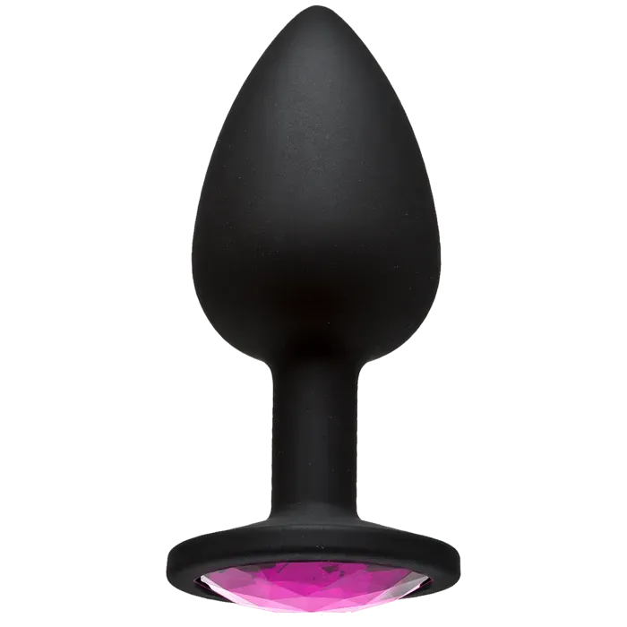 The Classics Booty Bling buttplug Small Pink silicone