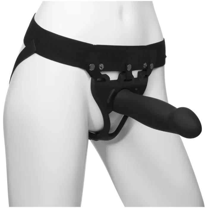 The Classics BE Bold strap-on set 2-delig silicone 20cm