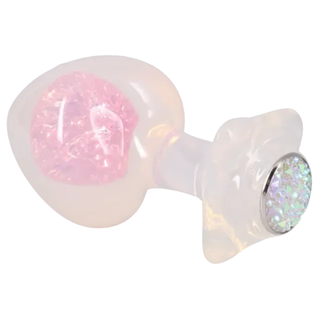 The Classics Booty Bling Large buttplug translucide silicone
