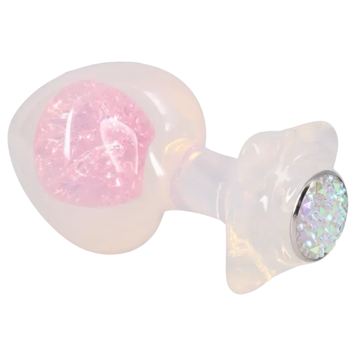The Classics Booty Bling Large buttplug translucide silicone